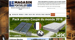 Desktop Screenshot of lemagasin-pontarlier.fr
